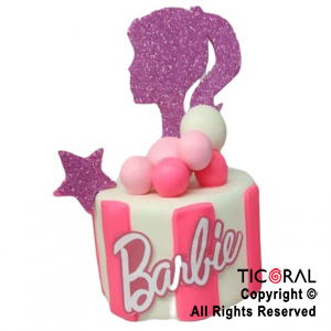 ADOR TORTA FALSA BARBIE DECORADA A. PORC FRIA x 1